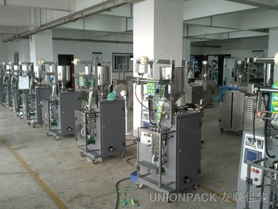 友聯(lián)包裝 立式包裝機 組裝車間